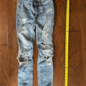 American Eagle Outfitters Blue Skinny Jeans